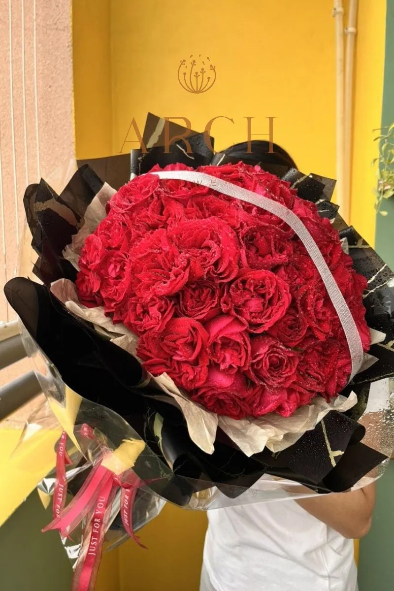 Bó Hoa Hồng Ohara Đỏ